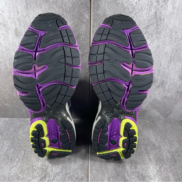 Brooks Ravenna 4 Womens Running Shoe Black Purple - Picture 6 of 8